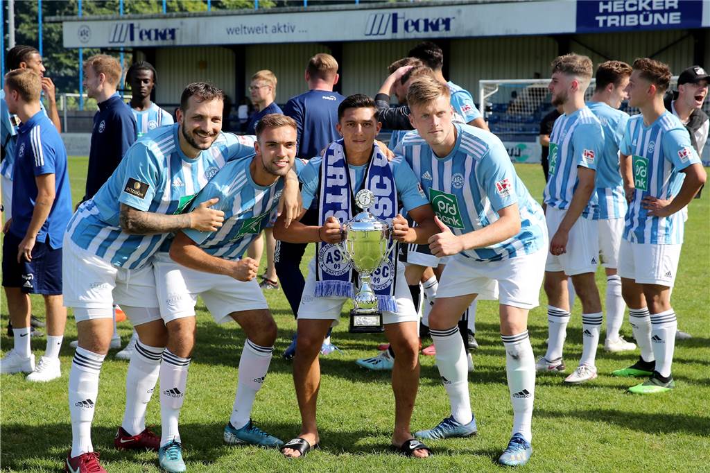 Für den ASC 09 soll der Hecker-Cup nicht der letzte Pokal sein, den sie dieses Jahr zelebrieren dürfen.