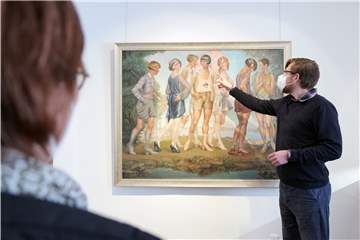Für den Eintritt in die Ausstellungshäuser des Kreises Unna, hier Haus Opherdicke, gelten ab dem 1. April neue Regeln.