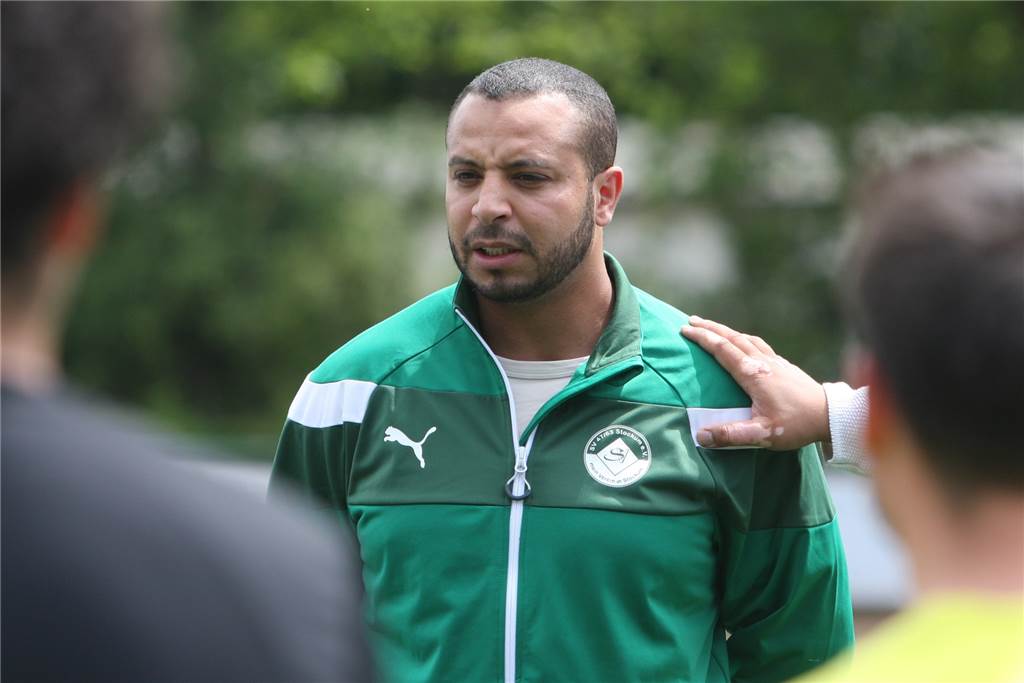 Stadt Werne und Vereine auf Kunstrasen-Scouting: Deshalb ist der Belag im Dahl so wichtig Für den SV Stockum auf Kunstrasen-Scouting: SVS-Geschäfsführer Yassine Najih.