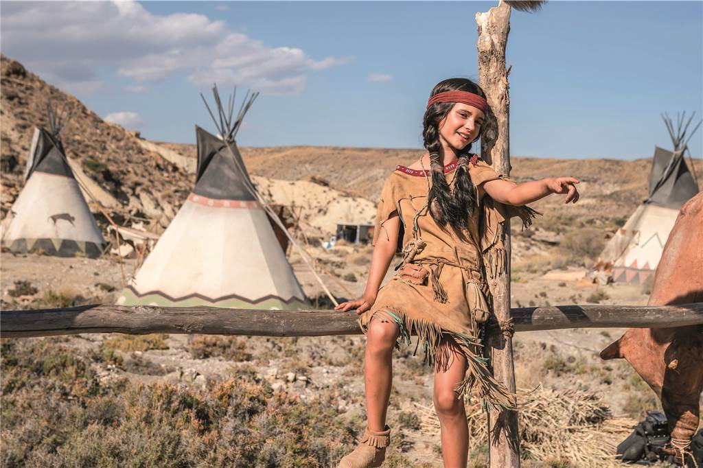 Für die „amerikanischen“ Landschaftsaufnahmen wurde der Film zu großen Teilen in Spanien gedreht. 