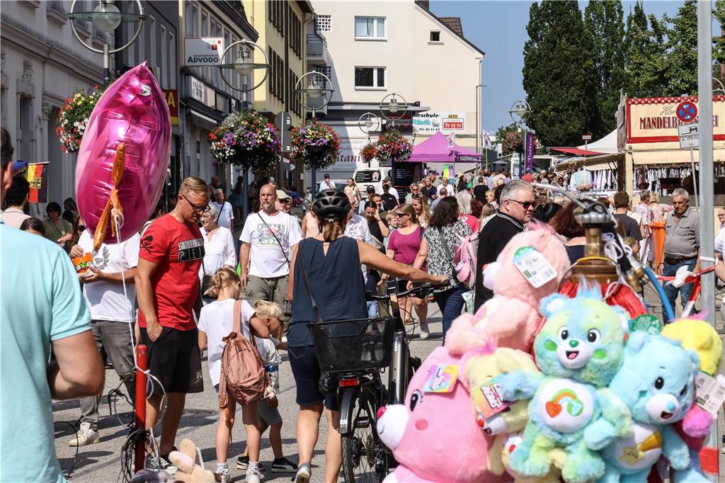 Für die Besucher des Aplerbecker Apfelmarkts gab es viel zu entdecken.