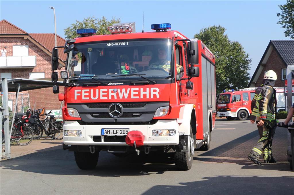 Für die erste von drei Herbstübungen war ein sehr aktuelles Szenario ausgearbeitet worden.