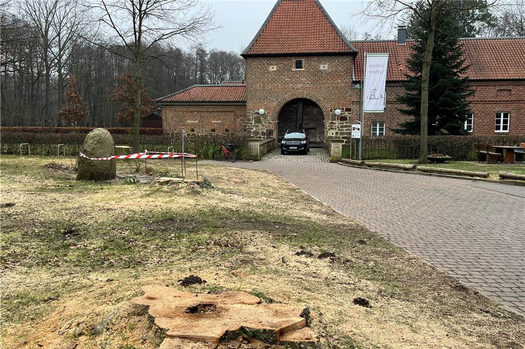Schloss Sythen: Die Sanierung eines Rundgangs war ein Abenteuer Eingang von Schloss Sythen