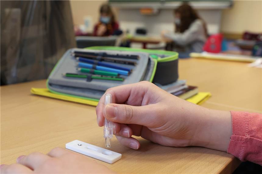 Corona: Neuer Erlass bringt Änderung bei Tests an der Gesamtschule Für die Gesamtschüler gibt es bei den Coronatests eine Neuerung.