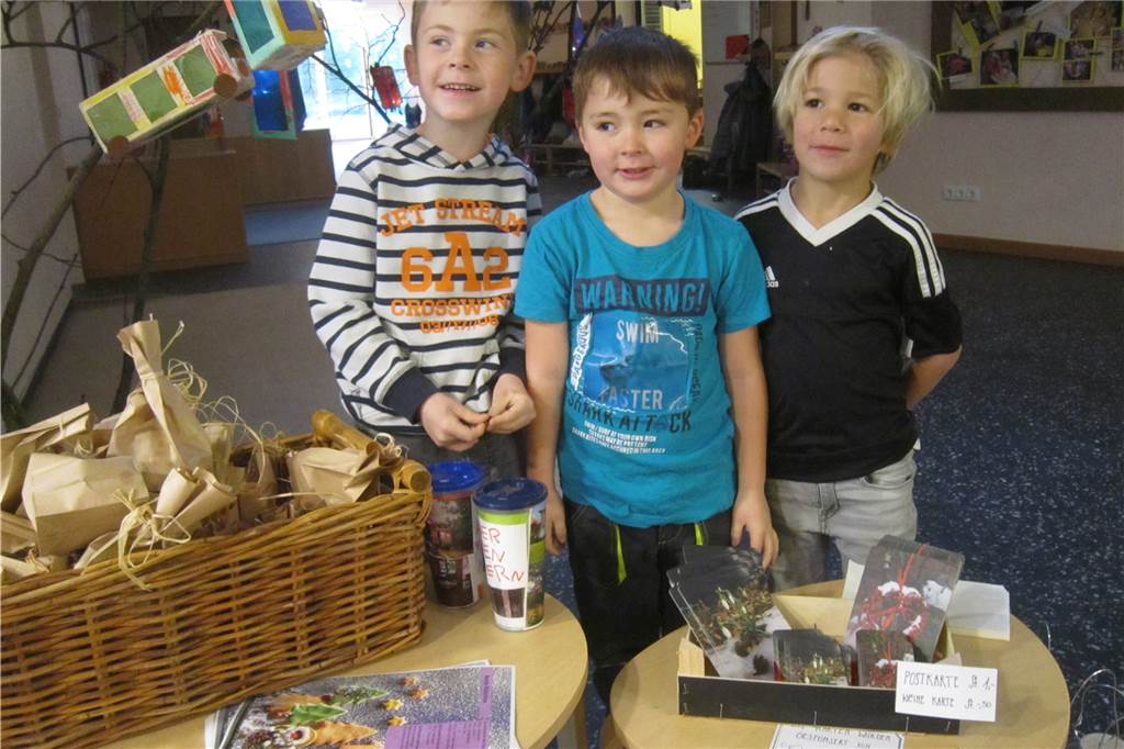 Kita-Kinder helfen Kita-Kindern nach Hochwasserkatastrophe Für die Kölner Kita legten sich die Schermbecker Kindergarten-Kinder ins Zeug.