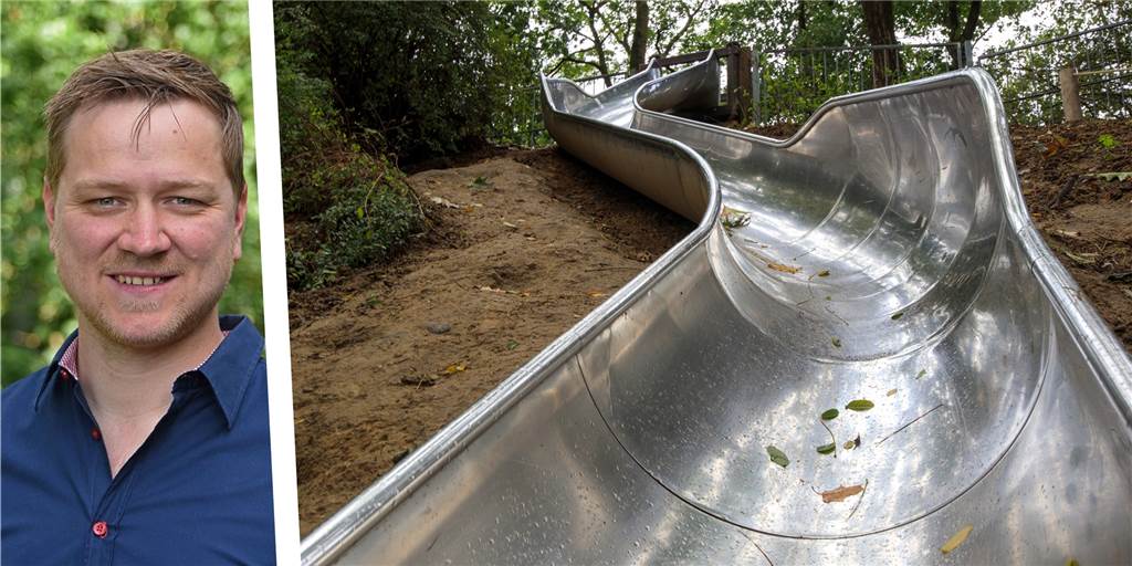 Reiz und Risiko: Hangrutsche im Losbergpark nicht für jedes Kind geeignet Für die Rutsche im Losbergpark wurde jetzt noch einmal ein Sicherheitsgutachten erstellt. Tim Winking (UWG) stellte die Notwendigkeit in Frage.