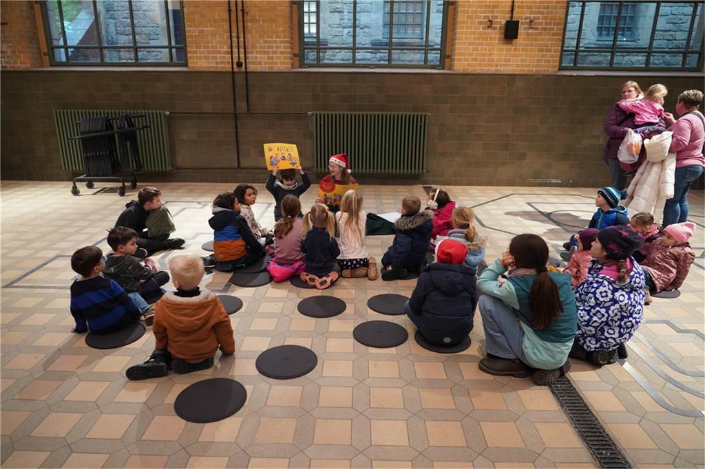Im LWL-Museum Schiffshebewerk Henrichenburg waren für die Kinder auch Aktionen vorbereitet.