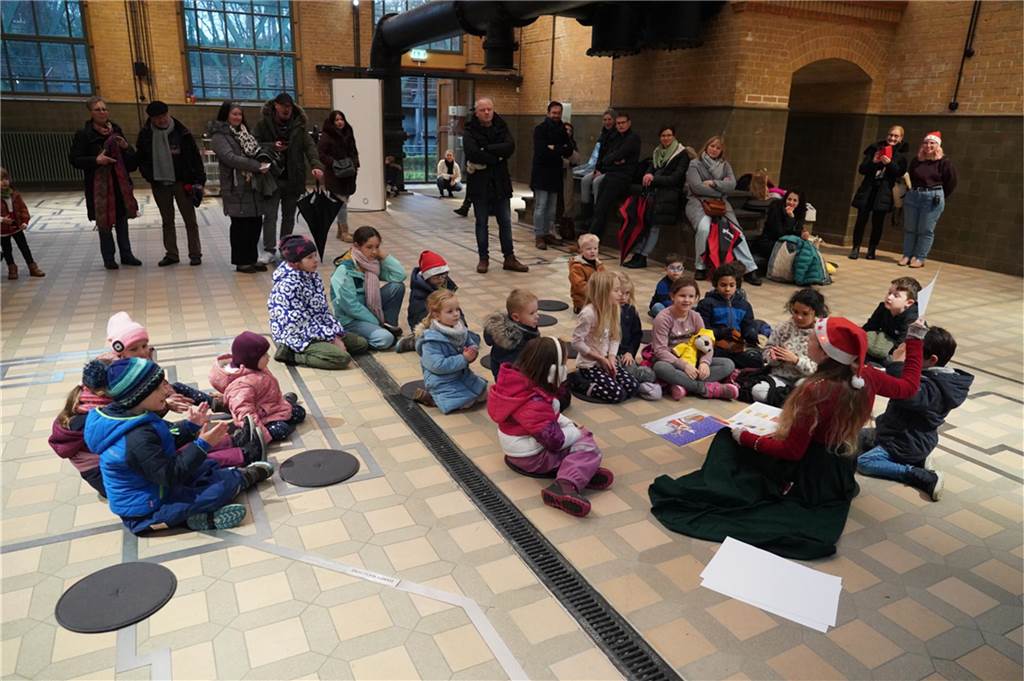 Im LWL-Museum Schiffshebewerk Henrichenburg waren für die Kinder auch Aktionen vorbereitet.