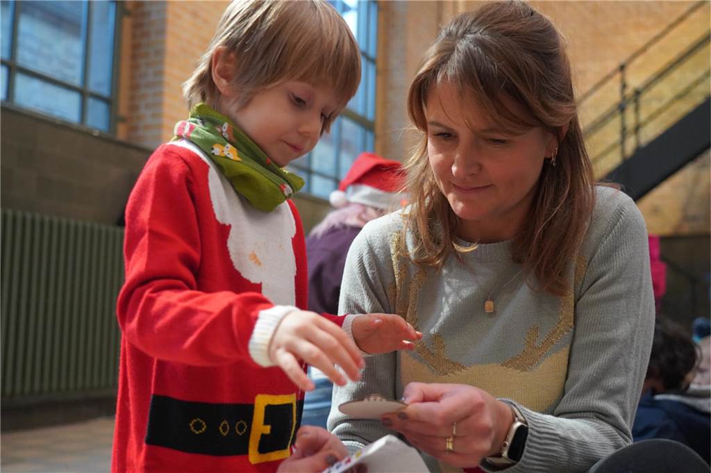 Im LWL-Museum Schiffshebewerk Henrichenburg waren für die Kinder auch Aktionen vorbereitet.