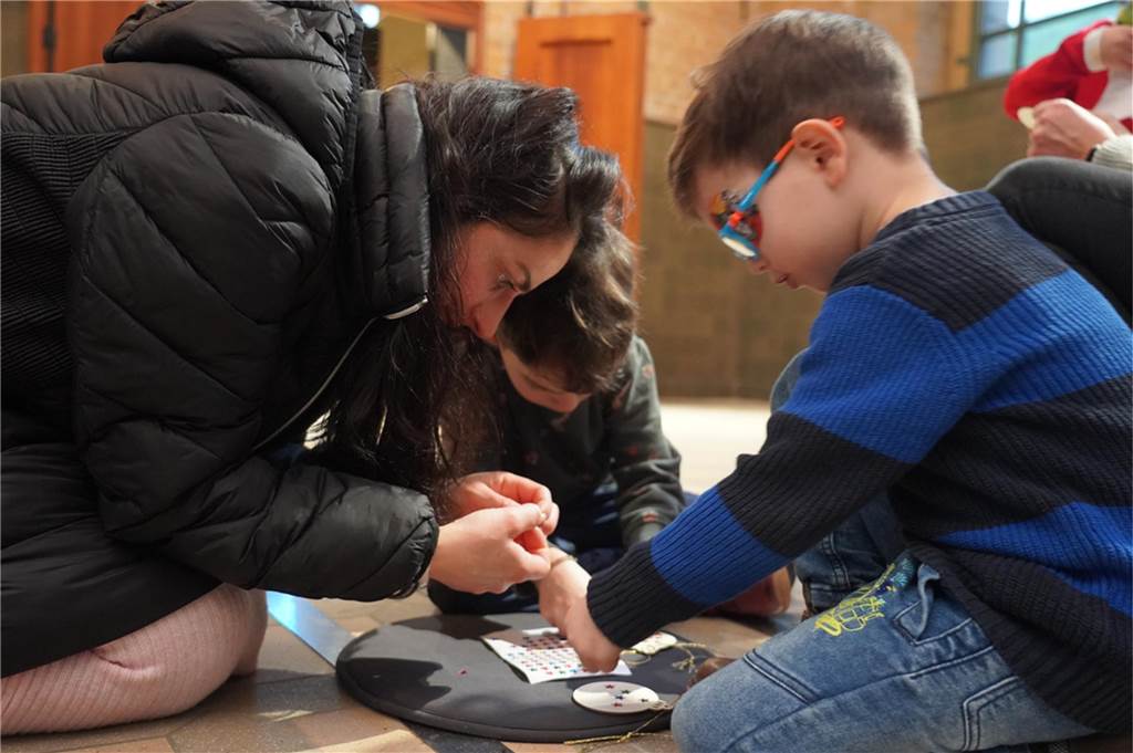 Im LWL-Museum Schiffshebewerk Henrichenburg waren für die Kinder auch Aktionen vorbereitet.