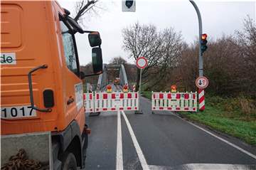 Für eine umfassende Untersuchung war im vergangenen Jahr zwei Tage die Lippebrücke bei Vinnum gesperrt.