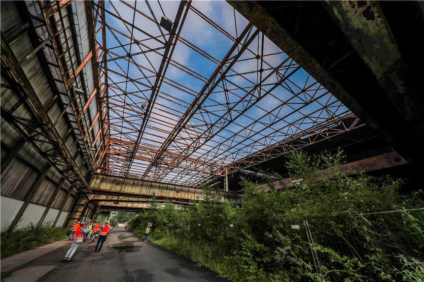 Für Hobby-Fotografen ist das stillgelegte Werksgelände von Hoesch Spundwand und Profil (HSP) ein Paradies.