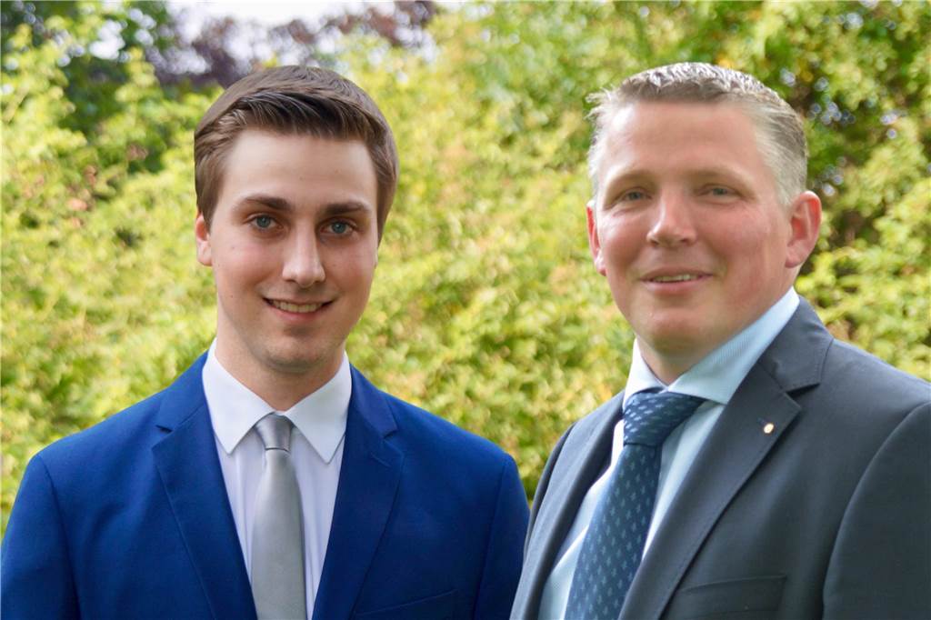 Jochen Westermann (CDU) zieht sich aus Selmer Rat zurück Für Jochen Westermann (r.) ist von der Reserveliste der CDU Nils Hillner nachgerückt.
