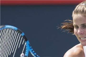 Für Julia Görges kam in Montreal im Achtelfinale das Aus. Foto: Graham Hughes/The Canadian Press via AP