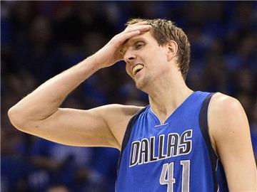 Für Nowitzki und Co. ist die Saison damit mal wieder früh beendet. Foto: Larry W. Smith