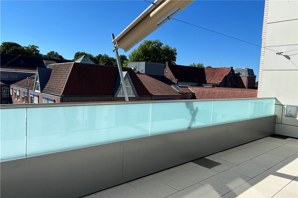 Klinik-Umzug in Dortmund: Dutzende Betten rollen in den Neubau Für Privatpatienten gibt es eine neue Dachterrasse.