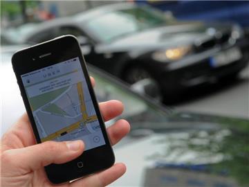 Für Uber ist die Rolle als Vermittlungsplattform ein Schlüsselelement des Geschäftsmodells. Foto: Britta Pedersen/Archiv