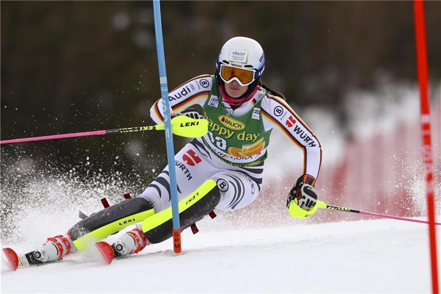 Ski-Star Shiffrin gewinnt Slalom in Kranjska Gora überlegen Fuhr in Kranjska Gora als beste DSV-Läuferin auf Platz sieben: Christina Geiger. Foto: Marco Trovati