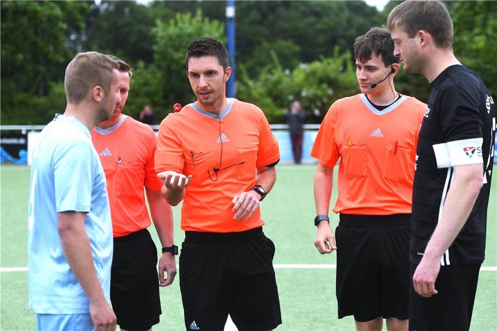 Fußball, Kreisliga-A-Relegation 2. Juni 2024, Sportplatz SV Vestia Disteln, SSC Recklinghausen - SSV Rhade 3:0.