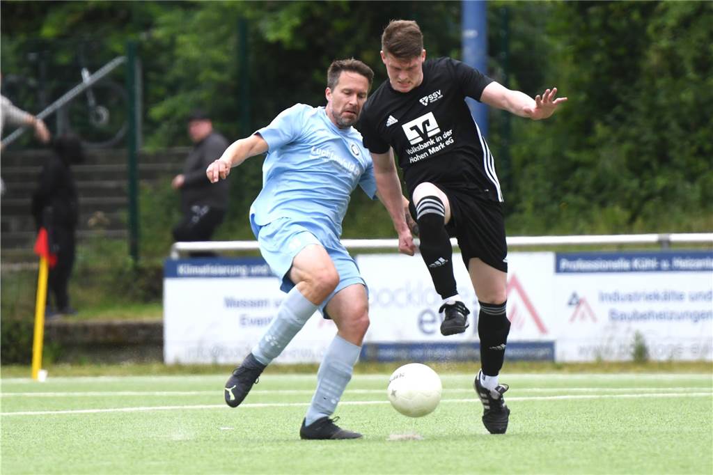 Fußball, Kreisliga-A-Relegation 2. Juni 2024, Sportplatz SV Vestia Disteln, SSC Recklinghausen - SSV Rhade 3:0.