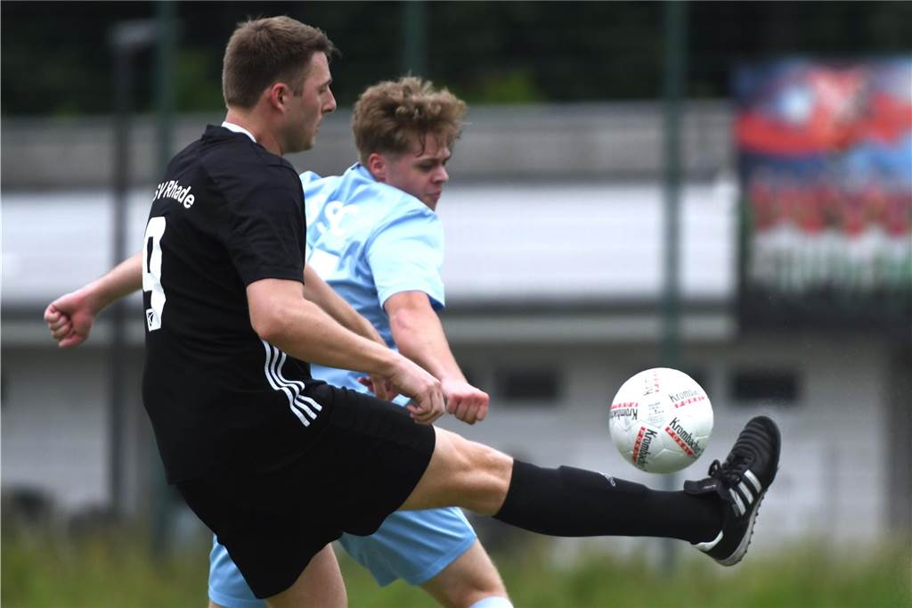 Fußball, Kreisliga-A-Relegation 2. Juni 2024, Sportplatz SV Vestia Disteln, SSC Recklinghausen - SSV Rhade 3:0.