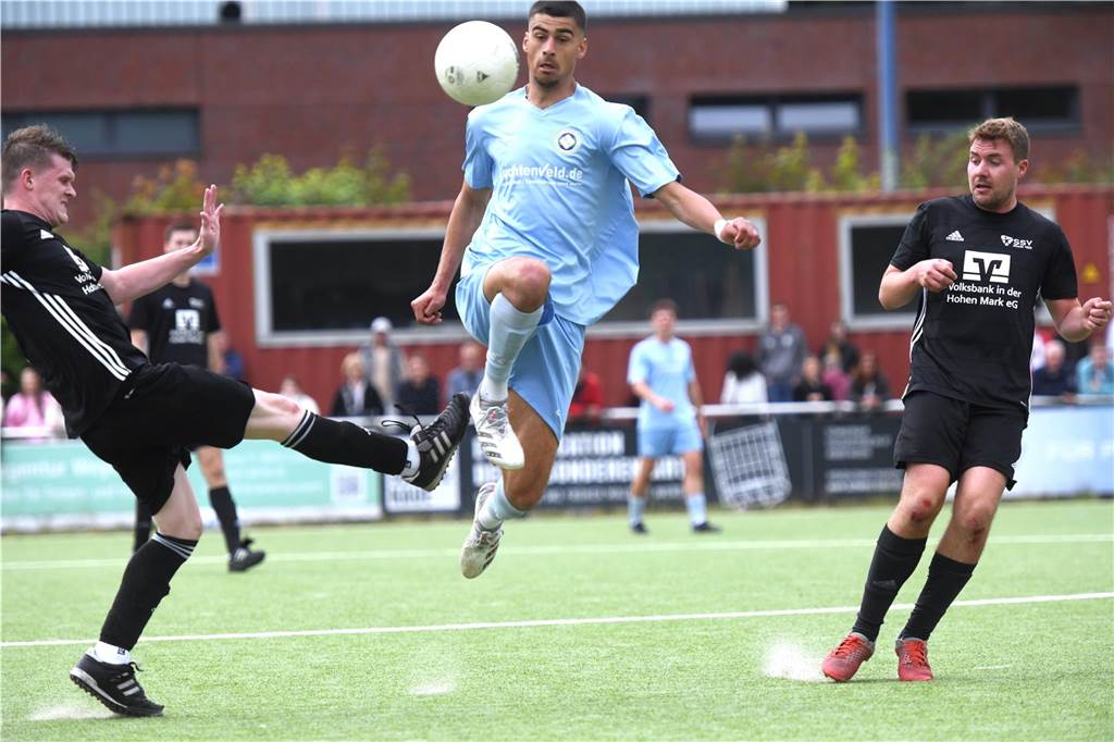 Fußball, Kreisliga-A-Relegation 2. Juni 2024, Sportplatz SV Vestia Disteln, SSC Recklinghausen - SSV Rhade 3:0.