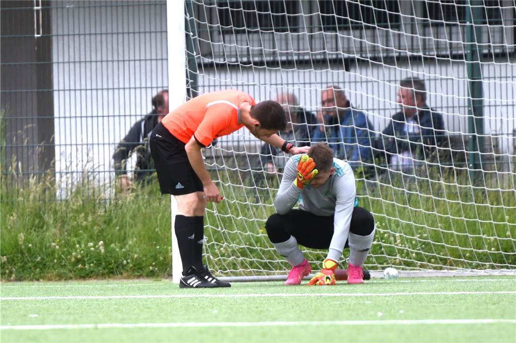 Fußball, Kreisliga-A-Relegation 2. Juni 2024, Sportplatz SV Vestia Disteln, SSC Recklinghausen - SSV Rhade 3:0.
