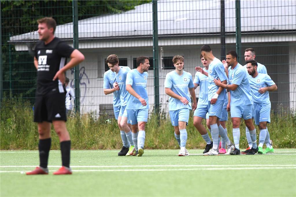 Fußball, Kreisliga-A-Relegation 2. Juni 2024, Sportplatz SV Vestia Disteln, SSC Recklinghausen - SSV Rhade 3:0.