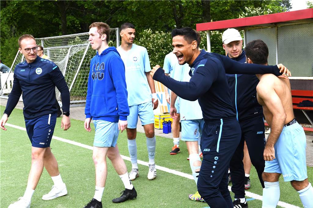 Fußball, Kreisliga-A-Relegation 2. Juni 2024, Sportplatz SV Vestia Disteln, SSC Recklinghausen - SSV Rhade 3:0.