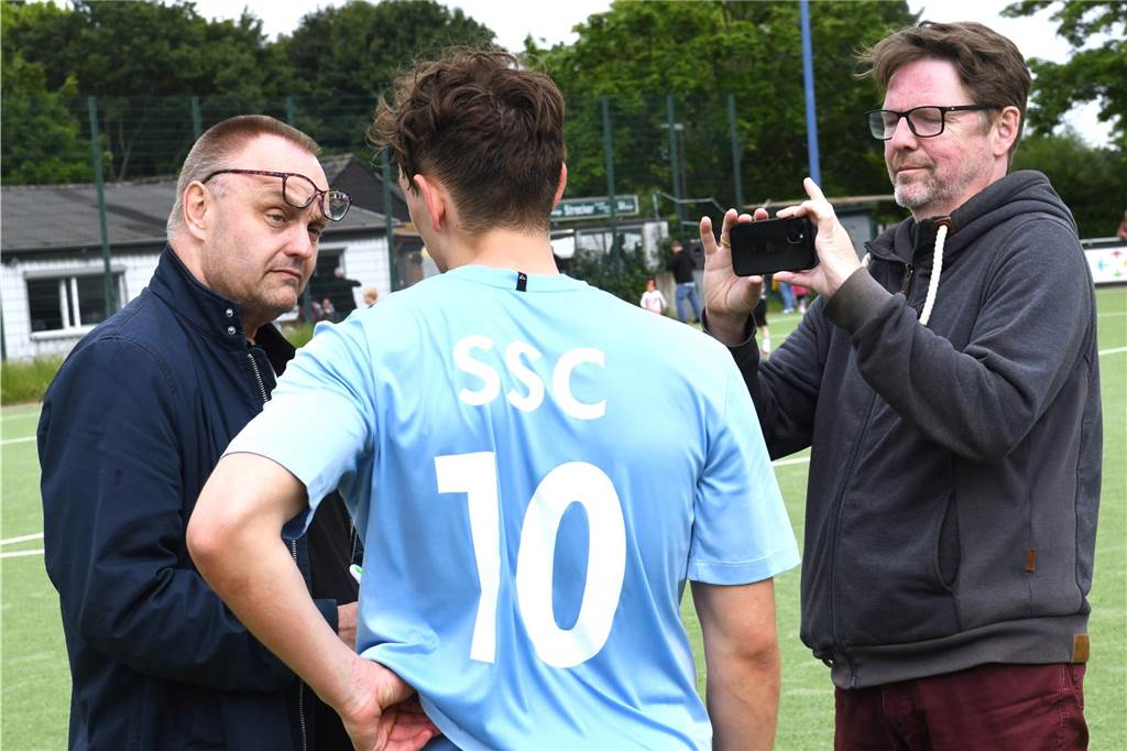 Fußball, Kreisliga-A-Relegation 2. Juni 2024, Sportplatz SV Vestia Disteln, SSC Recklinghausen - SSV Rhade 3:0.