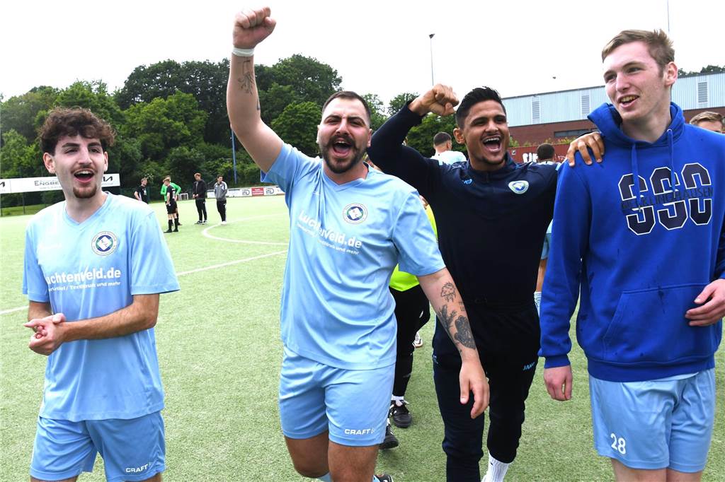 Fußball, Kreisliga-A-Relegation 2. Juni 2024, Sportplatz SV Vestia Disteln, SSC Recklinghausen - SSV Rhade 3:0.
