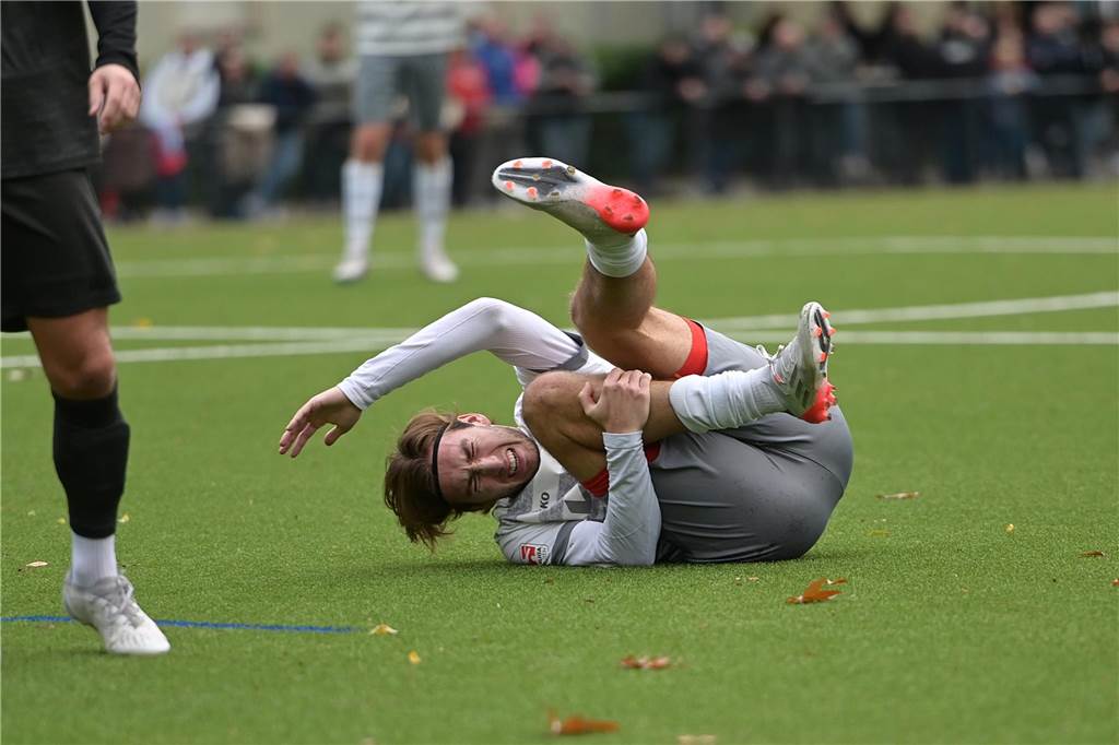 Fußball Oberliga Westfalen 29. Oktober 2023, Spvgg. Erkenschwick - SV Schermbeck 1:3. 