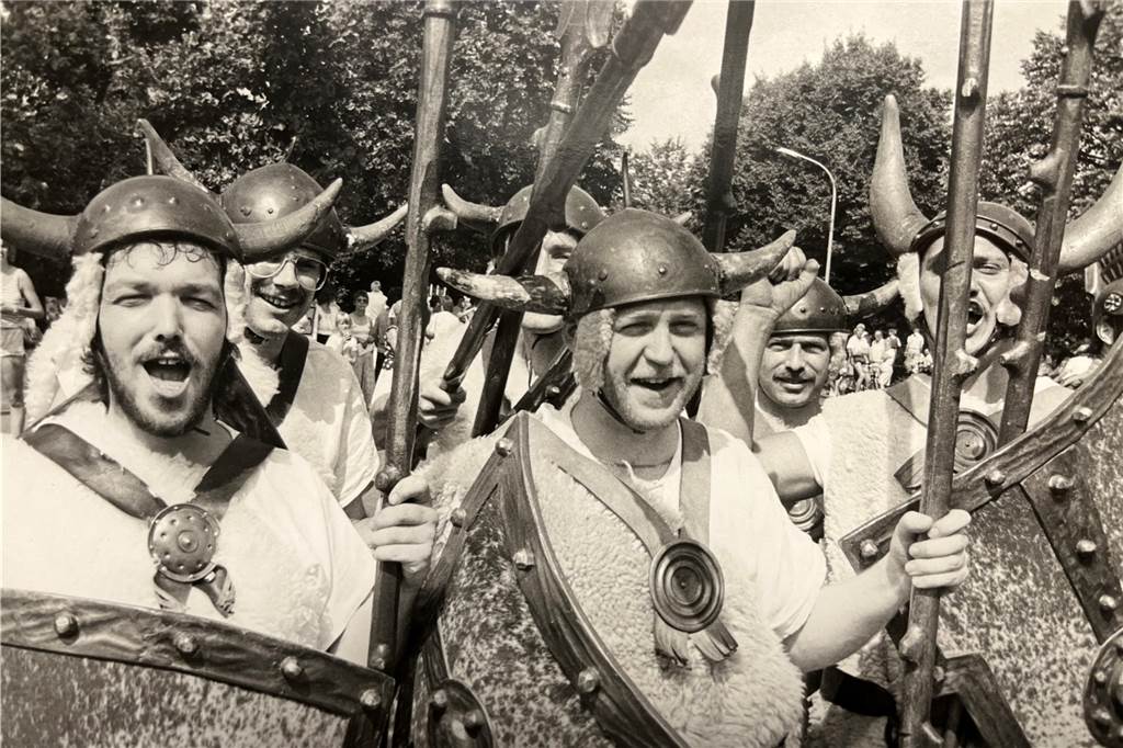 Festumzug zum Stadtjubiläum Haltern