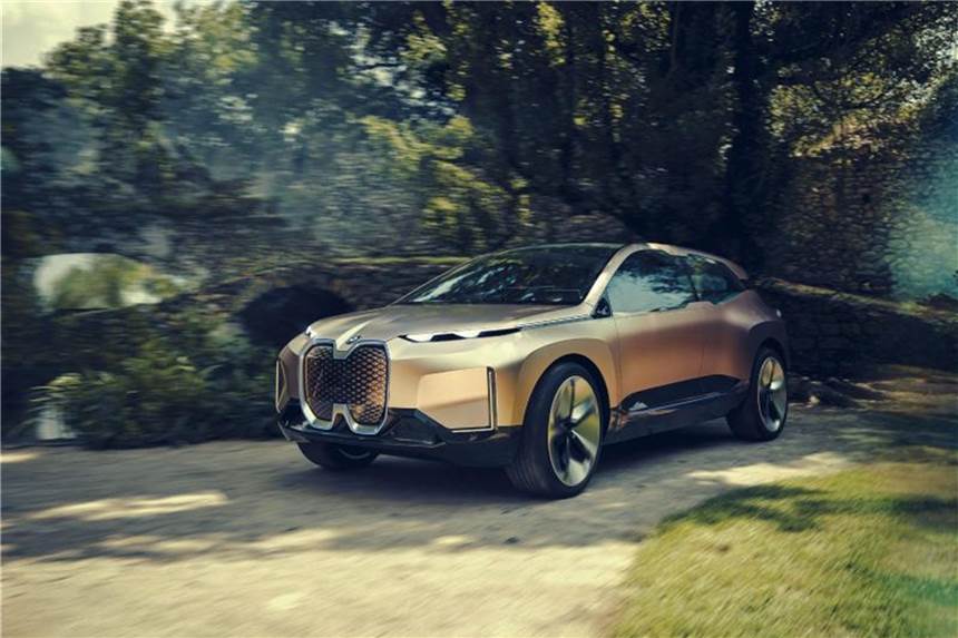 iNext gibt Ausblick auf BMW-Zukunft Futuristisches Design, Elektroantrieb und autonomes Fahren: Die Studie iNext soll laut BMW 2021 in Serie gehen. Foto: BMW