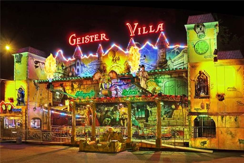 Ganz schön gruselig: Die Geister-Villa ist nichts für schwache Nerven.