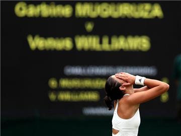 Garbiñe Muguruza besiegte im Finale von Wimbledon Venus Williams. Foto: Steven Paston