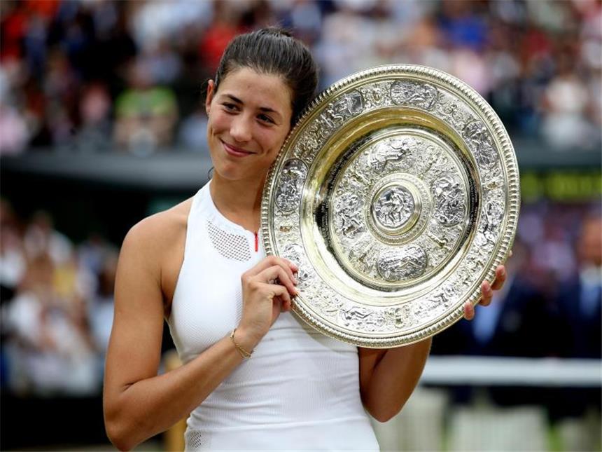 Finalsieg gegen Williams: Muguruza triumphiert in Wimbledon Garbiñe Muguruza hat zum ersten Mal in ihrer Karriere Wimbledon gewonnen. Foto: John Walton