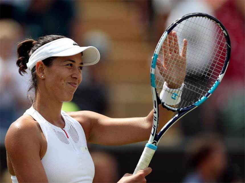 Das bringt der Tag in Wimbledon Garbine Muguruza musste heute gleich wieder spielen. Foto: John Walton