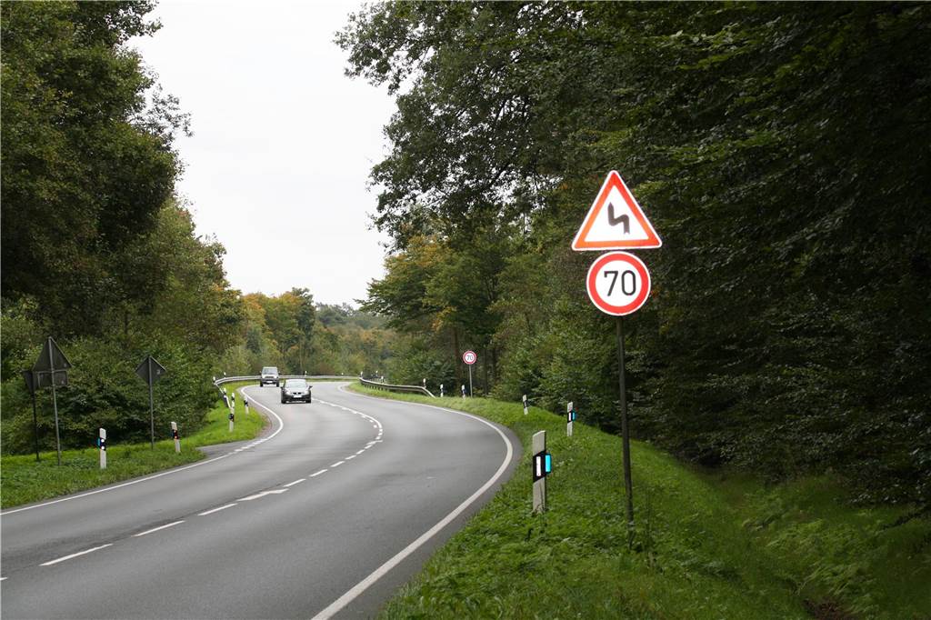 Raser mit doppelter Geschwindigkeit in Legden unterwegs 70er-Zone auf der L570 in Legden