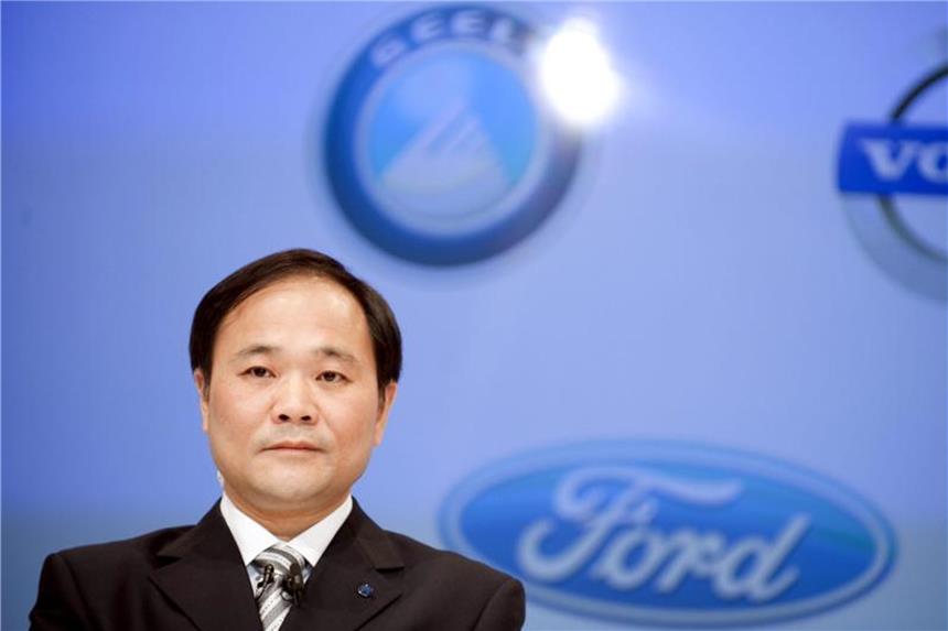 Verpasste Fristen bei Daimler-Einstieg: Mögliches Bußgeld Geely-Chef Li Shufu. Foto: Björn Larsson Rosvall/SCANPIX/Archiv