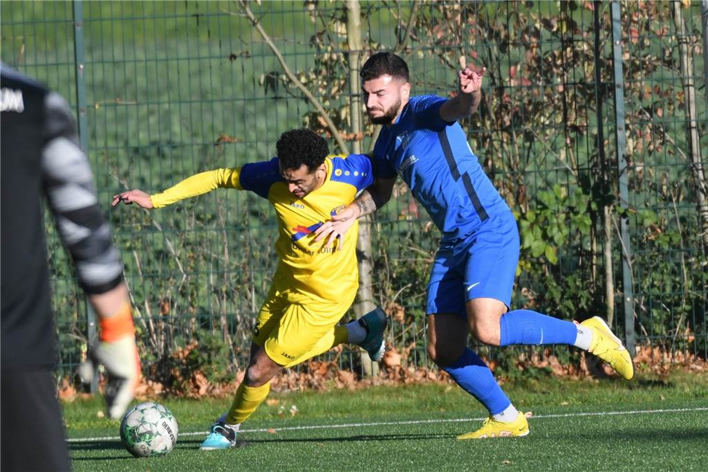 Gegen den bisherigen Bezirksliga-Spitzenreiter FC Altenbochum geriet die Spvg Schwerin in der 90. Minute mit 1:2 in Rückstand - konnte aber in der 96. Minute durch Kapitän Kevin Wagener noch zum 2:2 ausgleichen.