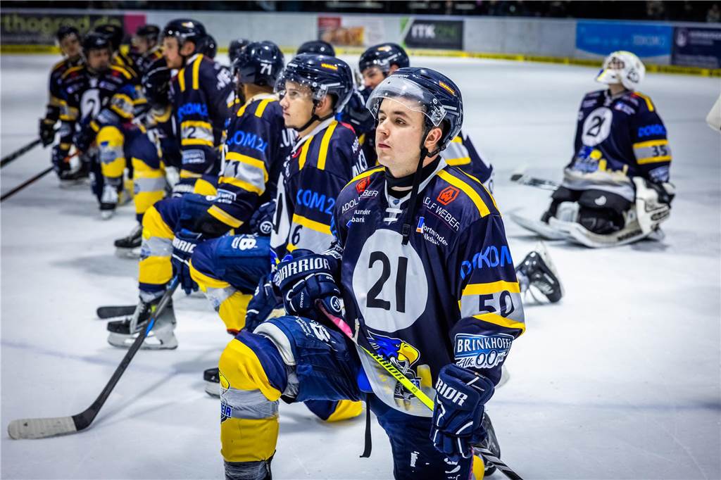 Gegen die Grizzlys Bergkamen feierten die Eisadler Dortmund einen knappen 3:2-Sieg.