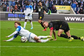 Gegen Magdeburg verschuldete BVB-U23-Kapitän Franz Pfanne einen Elfmeter und traf zusätzlich noch ins eigene Tor.