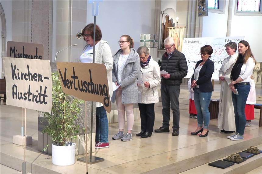 Gegen Ausgrenzung und Missbrauch in der Kirche Gegen Missbrauch und Vertuschung wenden sich die KFD-Frauen in ihrer Aktion "Maria 2.0".