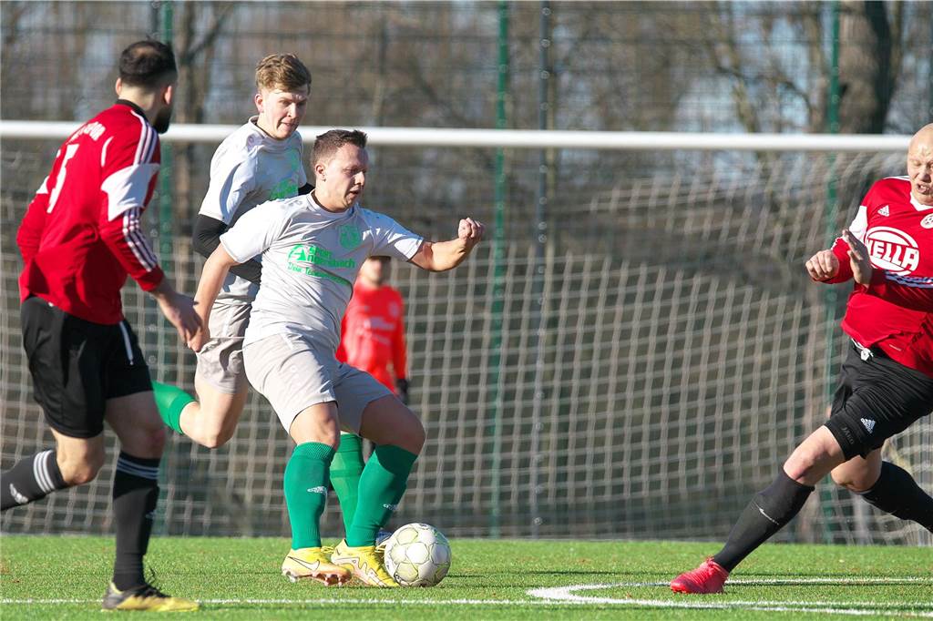Gegen Schlusslicht Genclikspor Recklinghausen II tat sich der SV Bossendorf schwer, gewann am Ende aber mit 2:0.