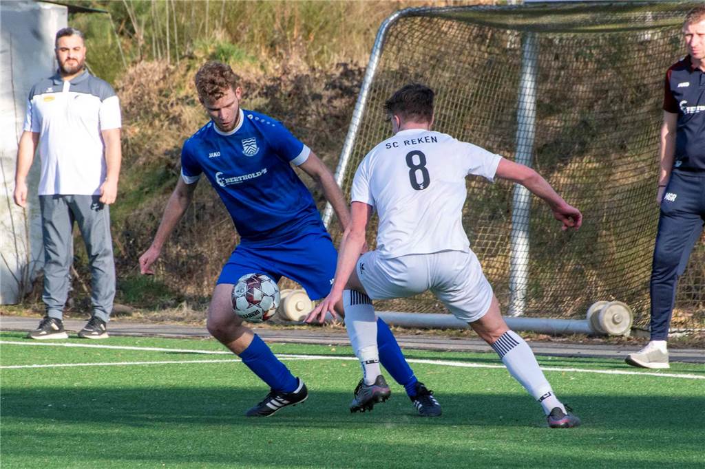 Gegen Schlusslicht SC Reken II war es kein einfaches Spiel für Concordia Flaesheim, am Ende setzte sich der Halterner A-Ligist aber durch - mit 1:0.