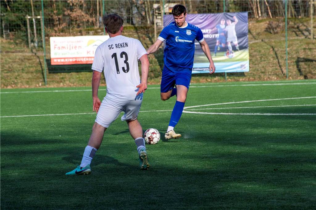 Gegen Schlusslicht SC Reken II war es kein einfaches Spiel für Concordia Flaesheim, am Ende setzte sich der Halterner A-Ligist aber durch - mit 1:0.