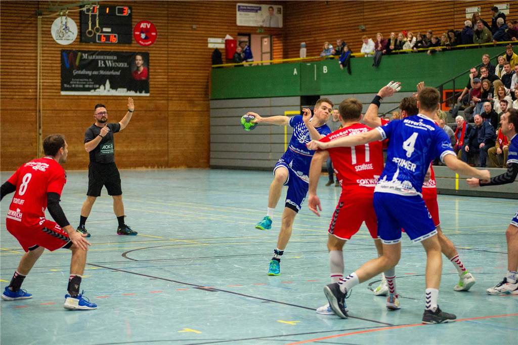 Gegen Tabellenführer TSG Altenhagen-Heepen ließen die Oberliga-Herren vieles vermissen und mussten sich auch in der Höhe verdient mit 17:41 geschlagen geben.