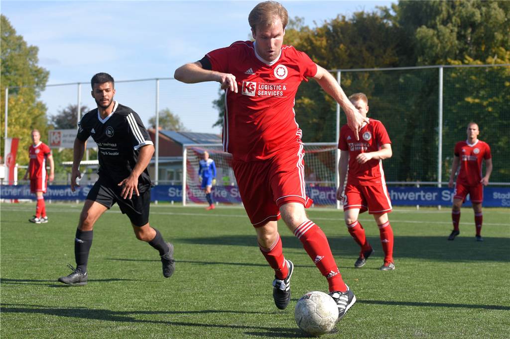 Re-Start im Januar? Schwerter widerspricht: „Fortführung nicht umsetzbar“ Geiseckes Mathis Leuer glaubt nicht, dass im Januar Fußball gespielt werden kann.
