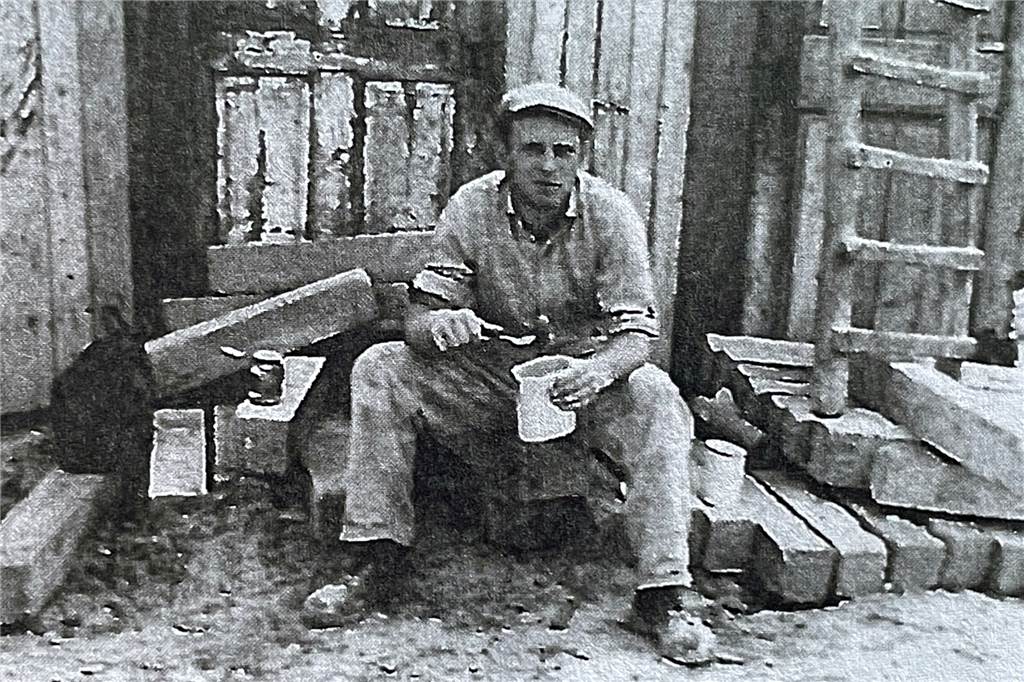Fritz Fischer (82) ist ein ganz besonderer Maurermeister Gelernt ist gelernt. Der Maurer Fischer zog 1964 sein Haus in Werne selbst hoch.